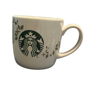Starbucks 2013 Holiday Geometric Print Ceramic Mug